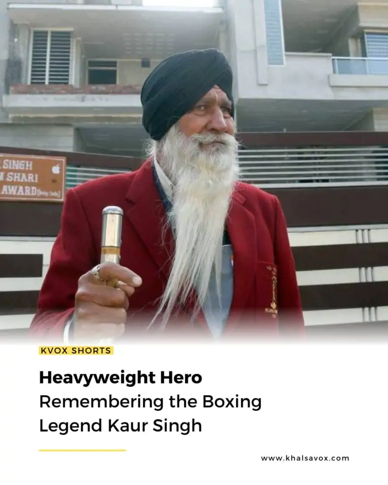 SHORTS HeavyweightHeroRemembering the Boxing Legend Kaur Singh