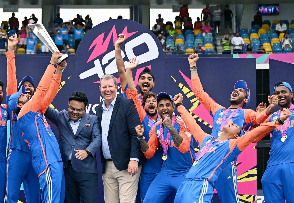 India wins ICC Mens T20 World Cup 2024 final